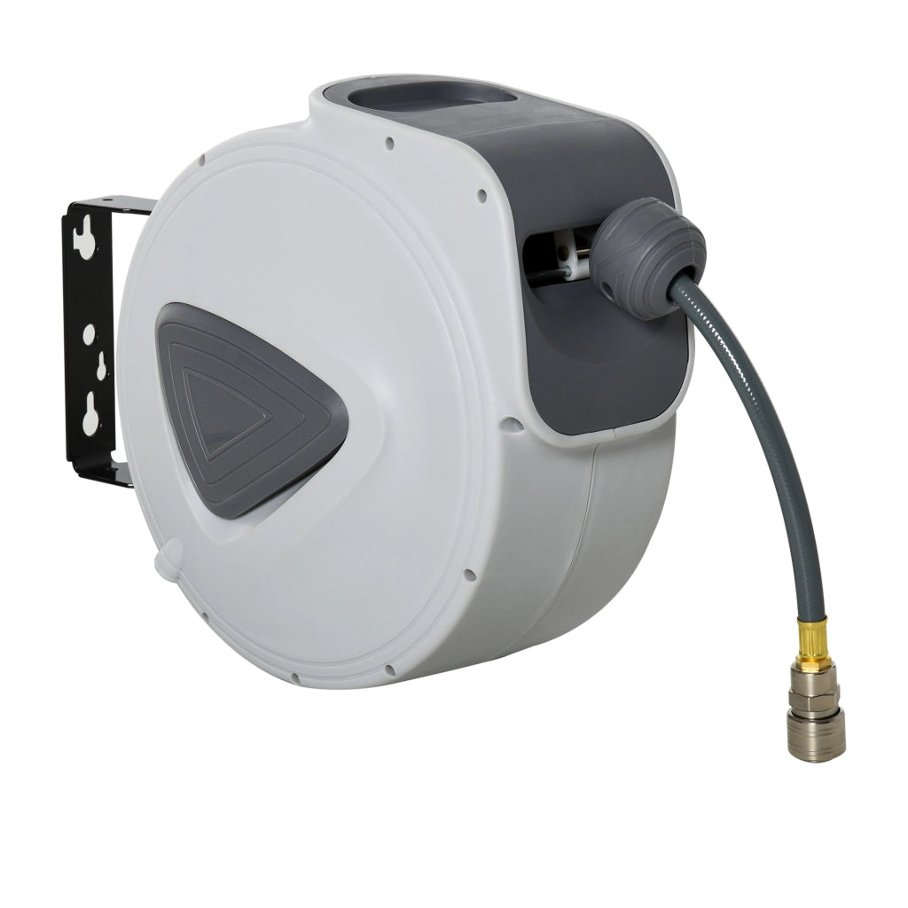Carrete Manguera Aria Compressa 15 m Grigio ¨C Minimal ¨C 9.5x15 mm