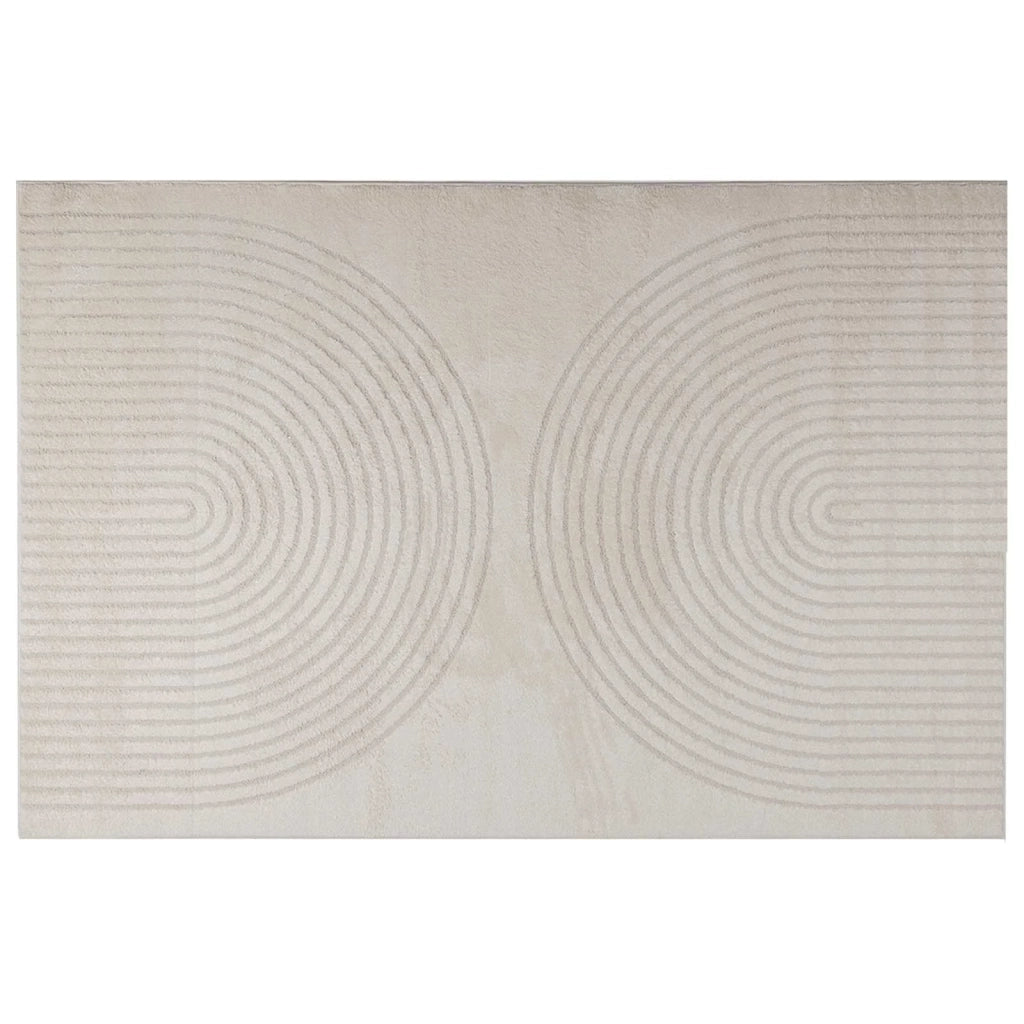 Tappeti per area GALATI Crema 340 x 240 cm Poliestere 42022797