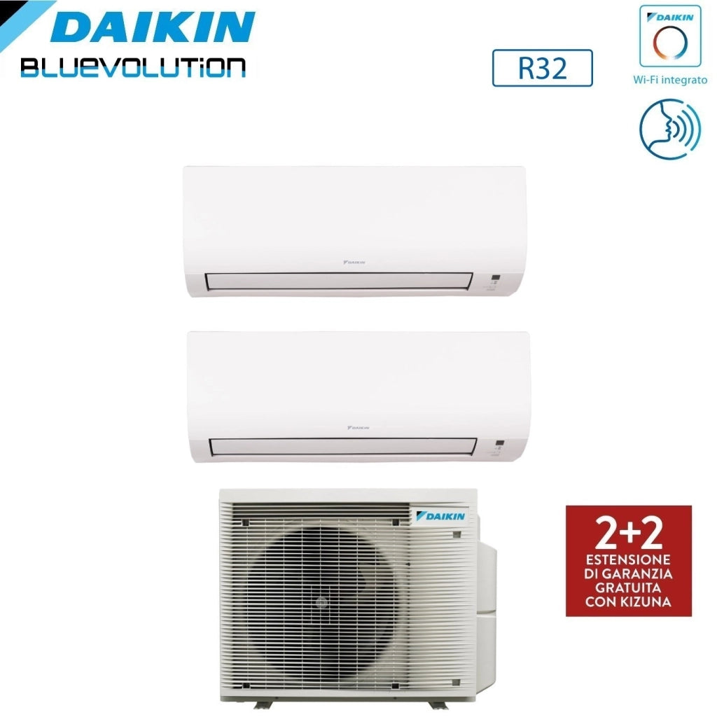 Condizionatore Daikin Dual Split COMFORA 9+12 con 3MXM68A R-32 Wi-Fi Integrato