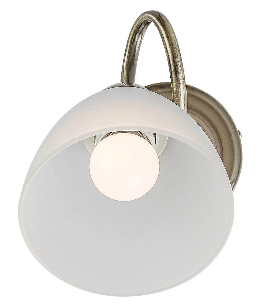 Applique classica Palomina Rabalux 1xE27 marrone bianco