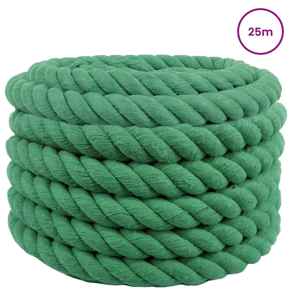 Corda Verde 4 x 4 x 2500 cm Cotone 42011984