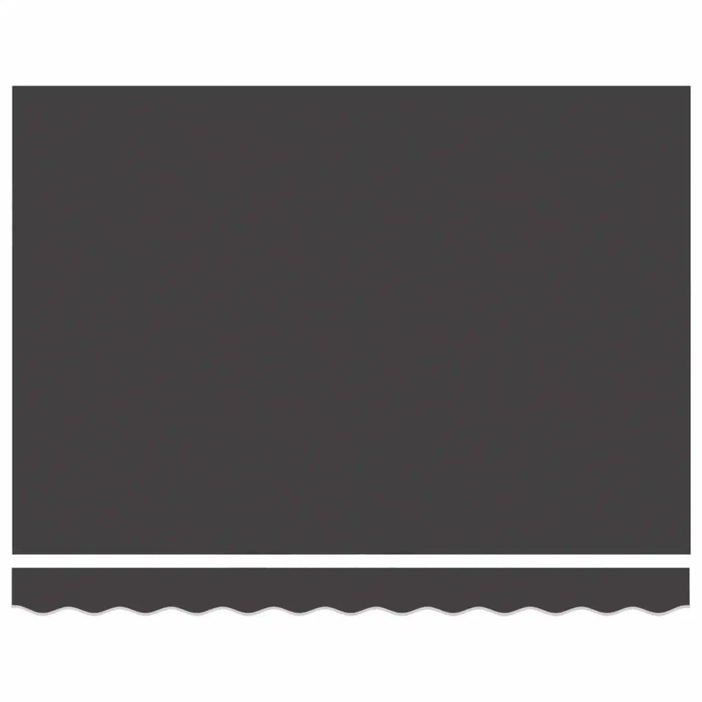 Cornice per Tenda Manuale con LED Antracite 3,5 x 2,5 m 3420822