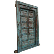 Porta in legno marrone 135x20x213h cm
