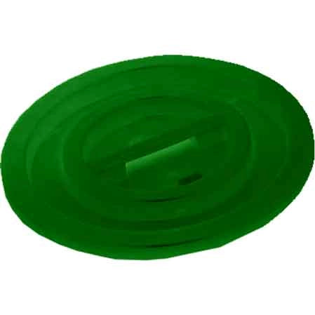 COPERCHIO PER BIDONE PER RIFIUTI VERDE 100 lt