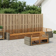 Set di divani da esterno 8 pcs Naturale 3383517
