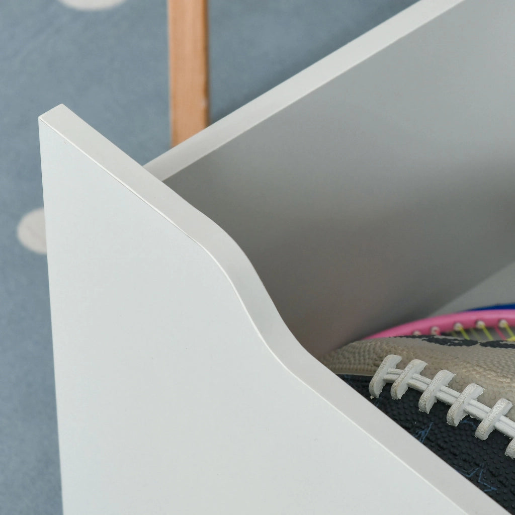 Libreria per Bambini con 3 Ripiani, 2 Cubi e Cassetti con Ruote ¨C Minimal ¨C 60x30x90 cm Grigio