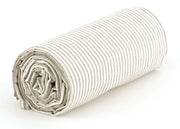 Telo Arredo Granfoulard Copritutto Cotone Made Italy Vari Disegni Arredatutto Copriletto Multiuso - 2 Piazze - Vanessa Beige