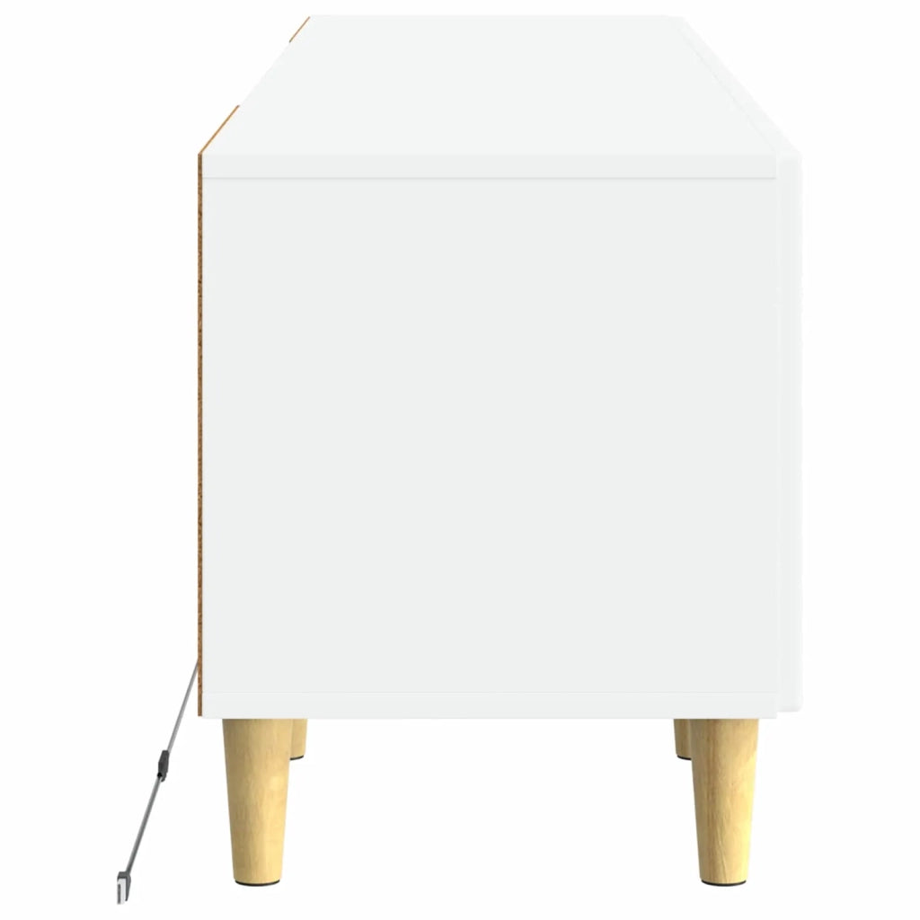 Mobile TV LED Bianco Legno ingegnerizzato 897125