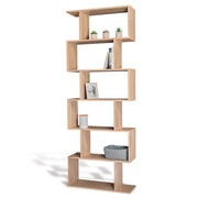 IDMarket - Libreria form S faggio look 189 cm SOFIA