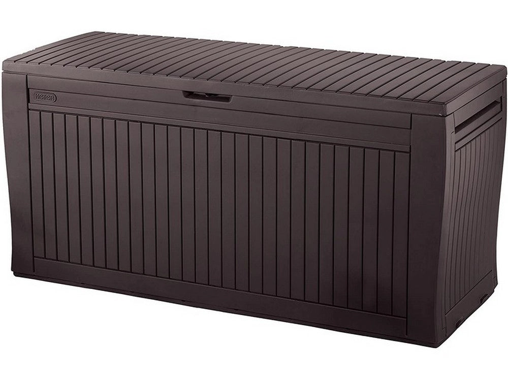 1pz baule porta attrezzi da giardino comfy cm. 116,7x44,7x57 h col. grafite cod:ferx.vit48430