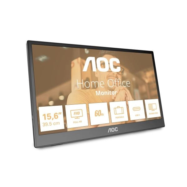 Aoc t2 16t3ea monitor pc 39,6 cm (15.6") 1920 x 1080 pixel full hd nero