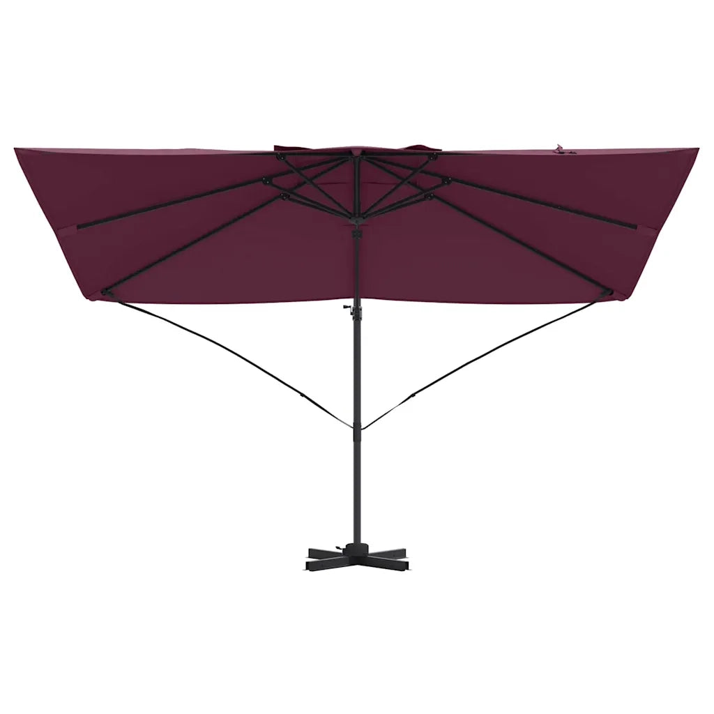 Ombrello | Parasolne Rosso Bordeaux 351 x 250 x 260 cm