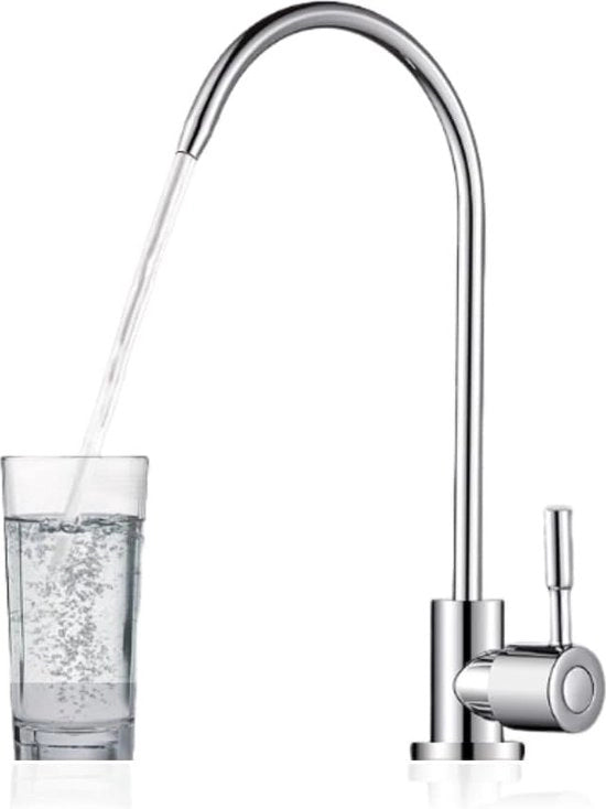 Cranio in Acciaio Inossidabile con Funzione di Filtro Acqua 360° Rotativo per Acqua Potabile Purificata