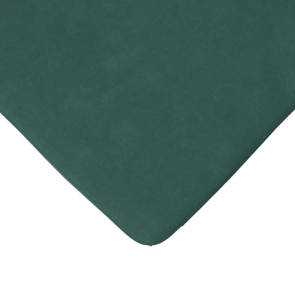 Cuscini per Seduta 4 pz | Cuscini per sedie Verde Scuro 40 x 40 x 3 cm Velluto