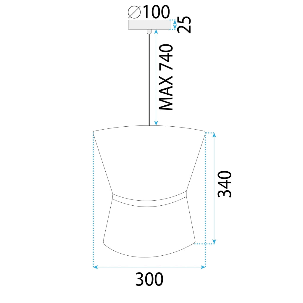 Lampada APP1504-1CP White