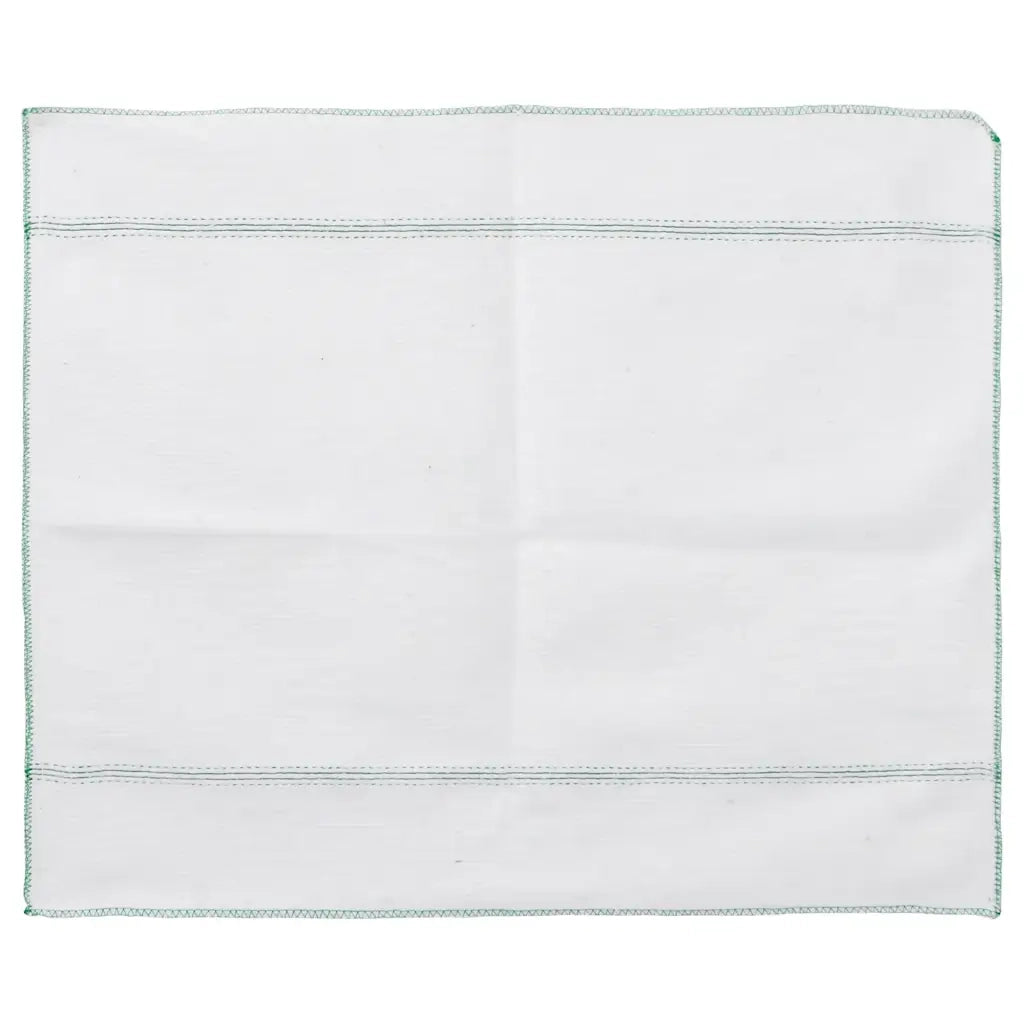 Panni per la Pulizia 5pz Righe Bianche e Verdi 50x60 cm 4014090