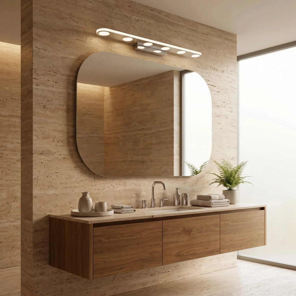 Applique Da Bagno Led Swe056-w Chrome