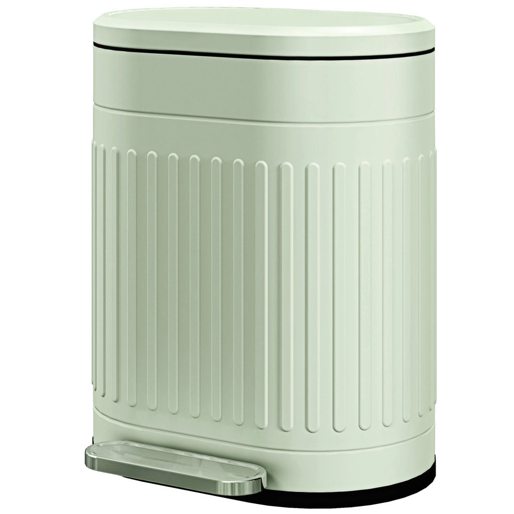 Bidone 20L con Pedale e Coperchio ¨C Minimal ¨C Verde 36.5x31.2x45 cm