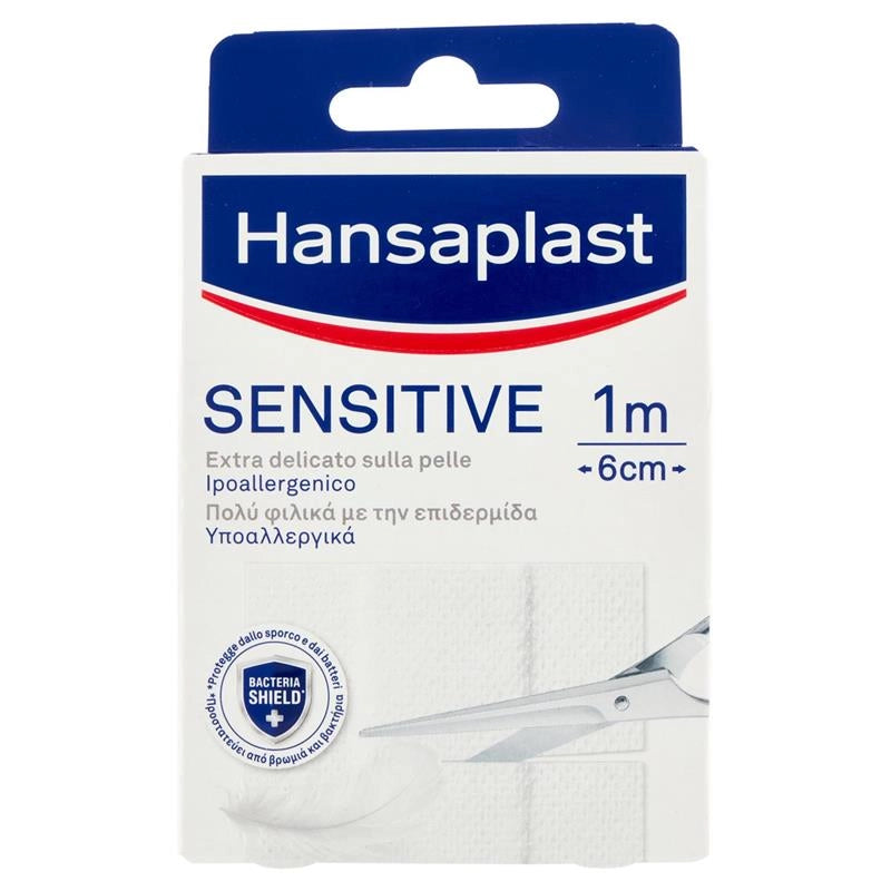 HANSAPLAST STRISCIA 10X60 10PZ SENSITIVE EXTRA DELICATO SULLA PELLE 1 METRO