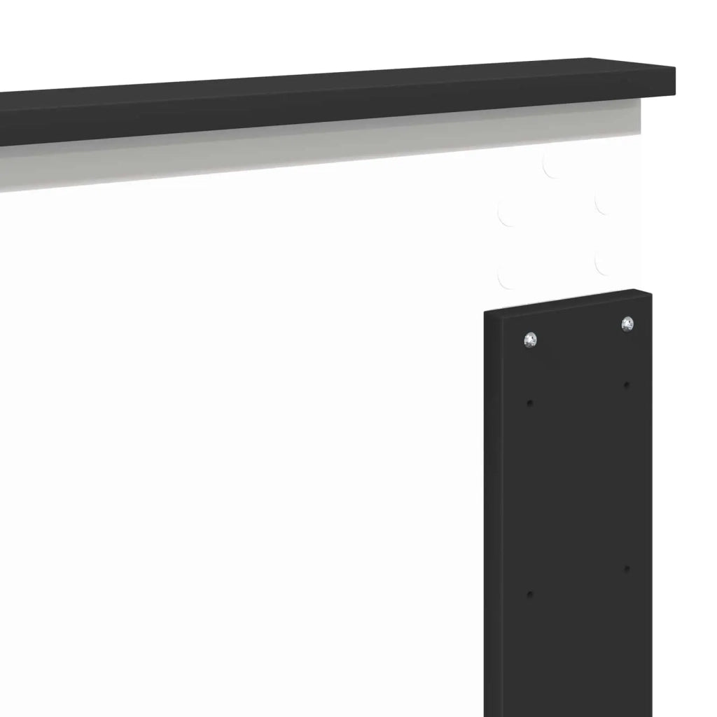 Testiera | Testata Rovere Nero 100 cm Legno ingegnerizzato