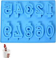 Set di candele in silicone per torte di compleanno con numeri