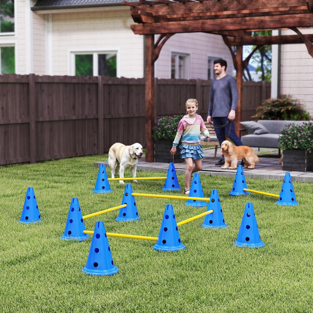 Set Agility per Cani ¨C zephmum ¨C 6 Hurdle 12 Coni Bag