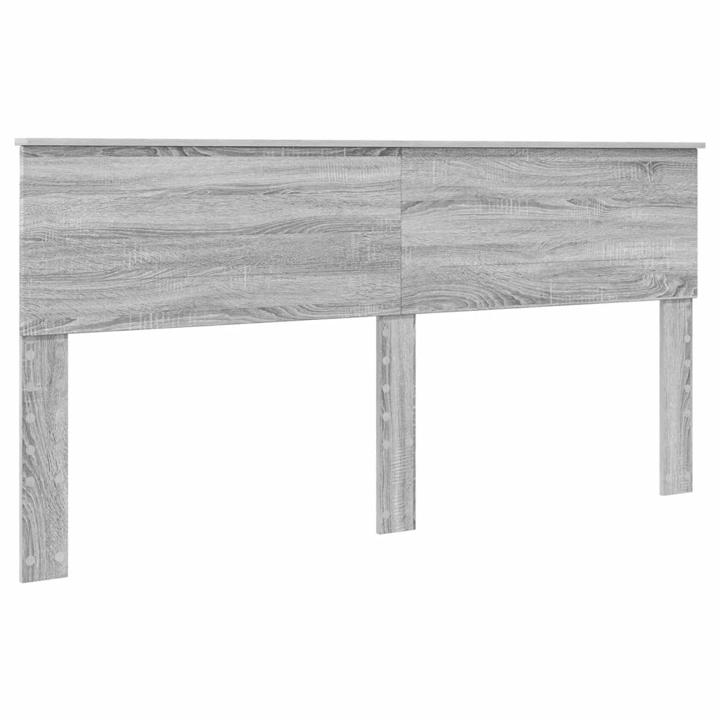 Struttura del letto con testiera Grigio Sonoma 180 x 200 cm 3408828