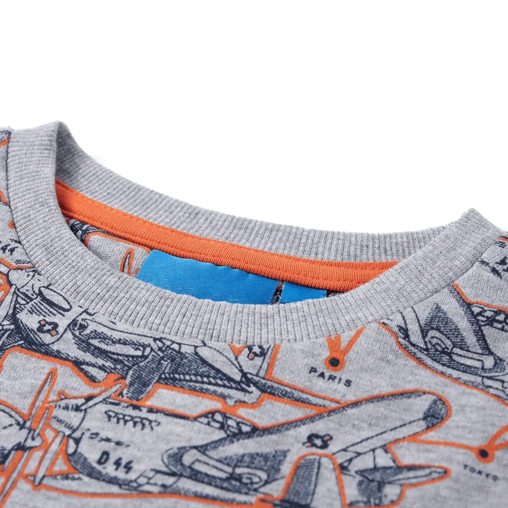 Felpa per Bambini Grigio M¨¦lange 104