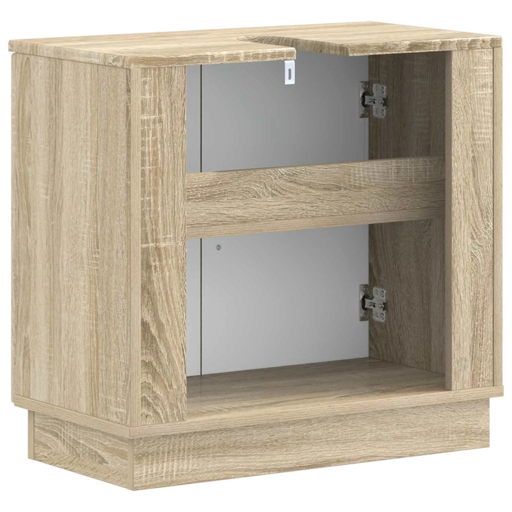 Armadio per Lavabo da Bagno HOORN Rovere Sonoma 897227