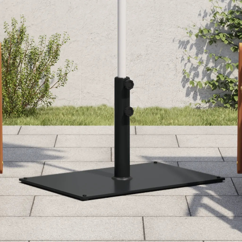 Base per Ombrellone per Pali-Supporto per ombrellone ?32/38/48 mm 15 kg Rettangolare 696447