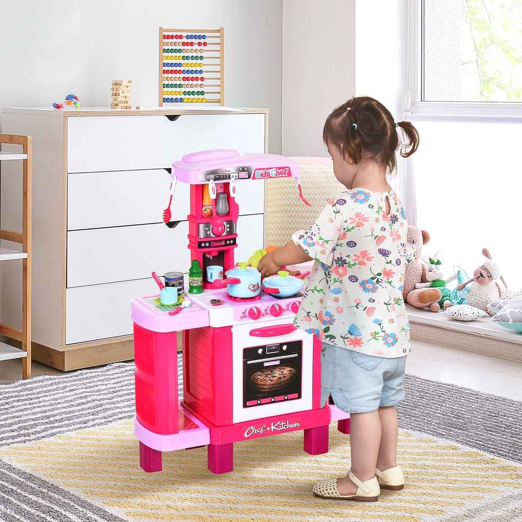 Cucina Giocattolo Bambini ¨C Minimal ¨C Rosa 78x29x87 cm