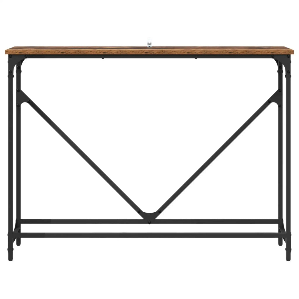 Tavolo consolle Legno vecchio 102 x 23 x 75 cm 882220