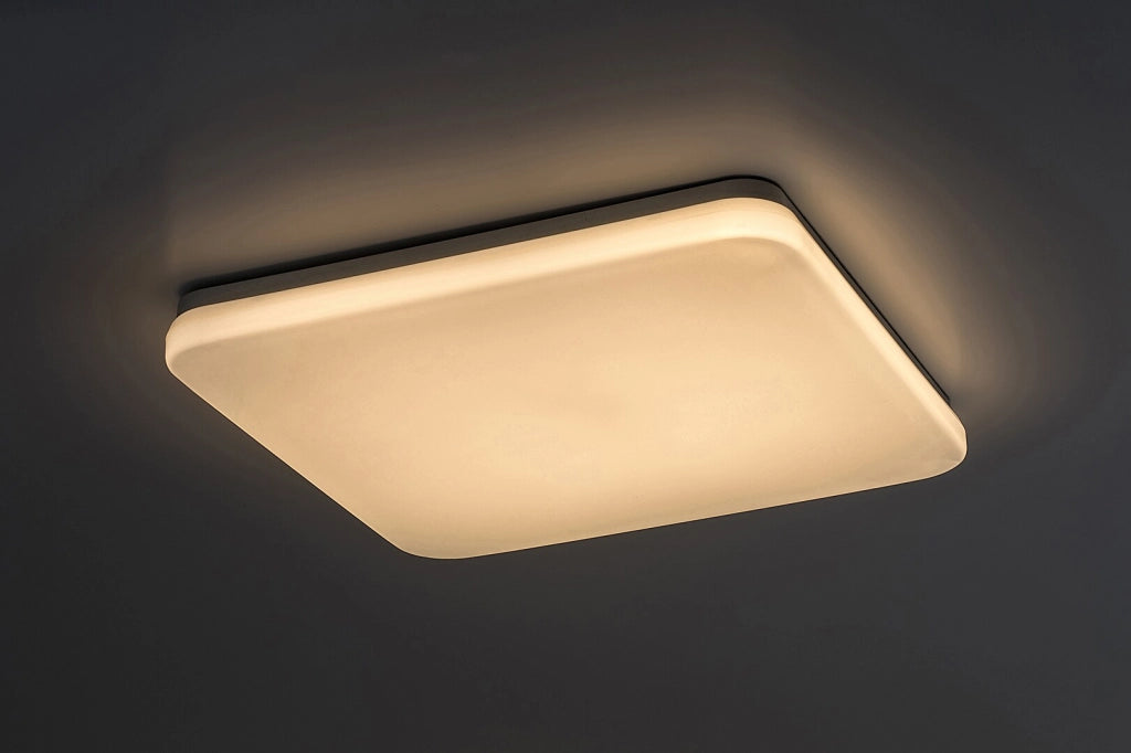 Plafoniera esterna quadrata bianca 36W IP44 Rabalux Lowar