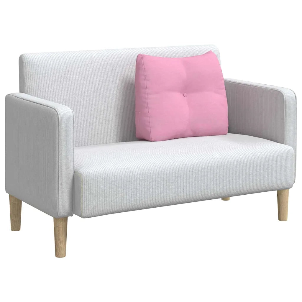 Cuscino per Schiena | Cuscino dorsale Rosa 60 x 24 x 50 cm Tessuto
