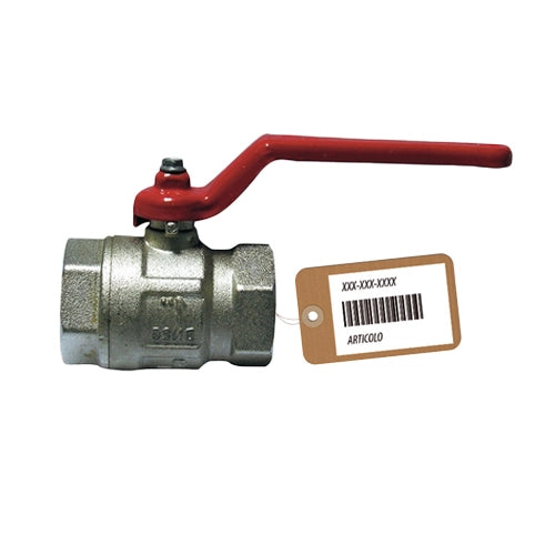 VALVOLA A SFERA FF  CON LEVA F-BRICO- 1  DN 25  PN 40- FAIDF- pezzi 1
