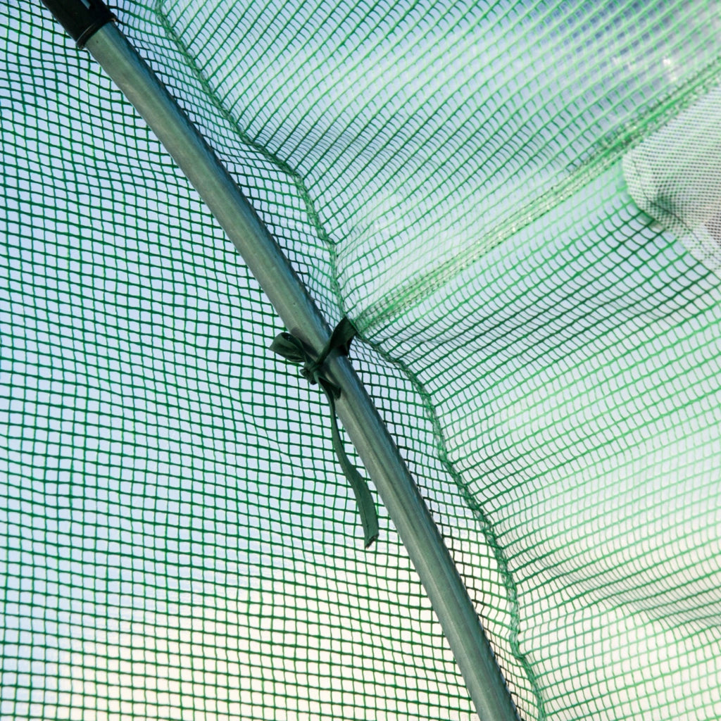 Serra Tunnel con 12 Finestre Porta ¨C Minimal ¨C Verde