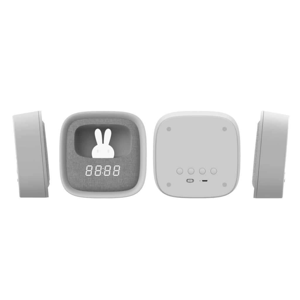 Lampada notte LED coniglio bianca sveglia Polux Bunny2