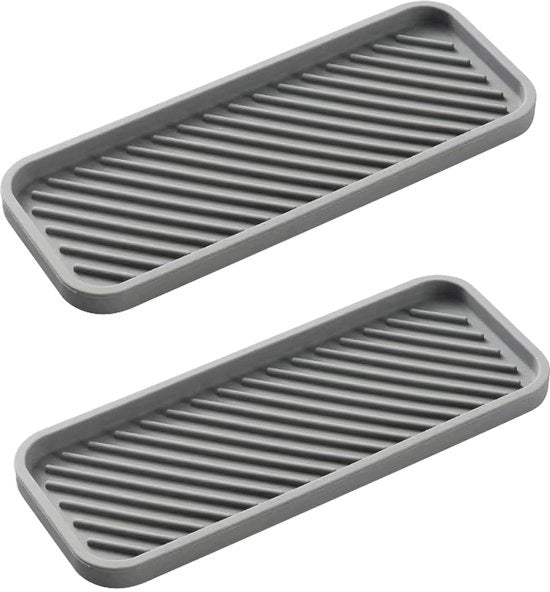 Organizzatore per spugne e saponi in silicone - 2 pezzi - Antiscivolo