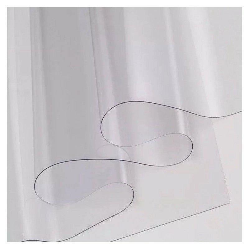 Telo PVC Trasparente - Altezza 140cm, Spessore 0.65mm: Resistente, Impermeabile, Vendita al Metro - Ideale per Interni, Esterni, Uso Industriale