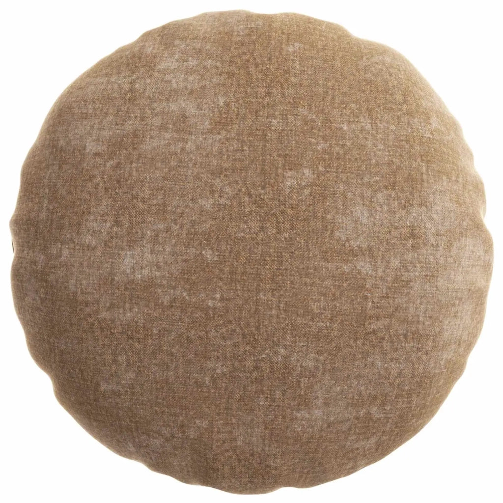 Federa 2 pz HEERLEN Marrone Ø 50 cm Tessuto Chenille 922641