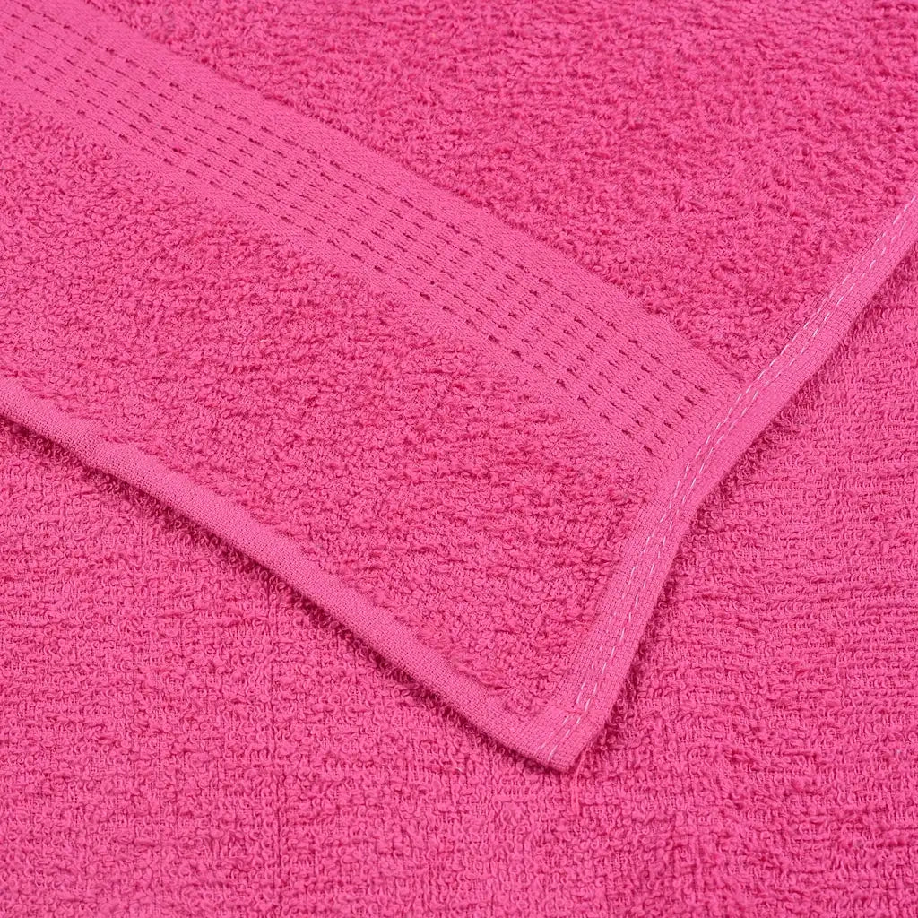 Set di asciugamani 12 pezzi FROGN Rosa 360 g/m² 137111
