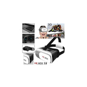 Trade Shop - Occhiali Realtà Virtuale 3d Vrbox Giochi Film 360° Con Controller Bluetooth -
