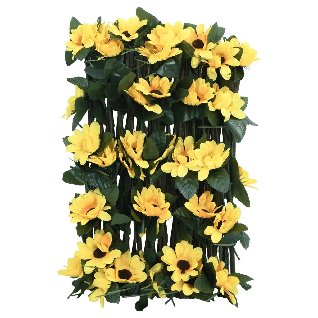 Traliccio Edera Artificiale Espandibile 5pz Giallo 180x20 cm 366597