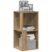 Mobile Angolare Rovere Artigianale 33x33x67 cm in Truciolato 856719