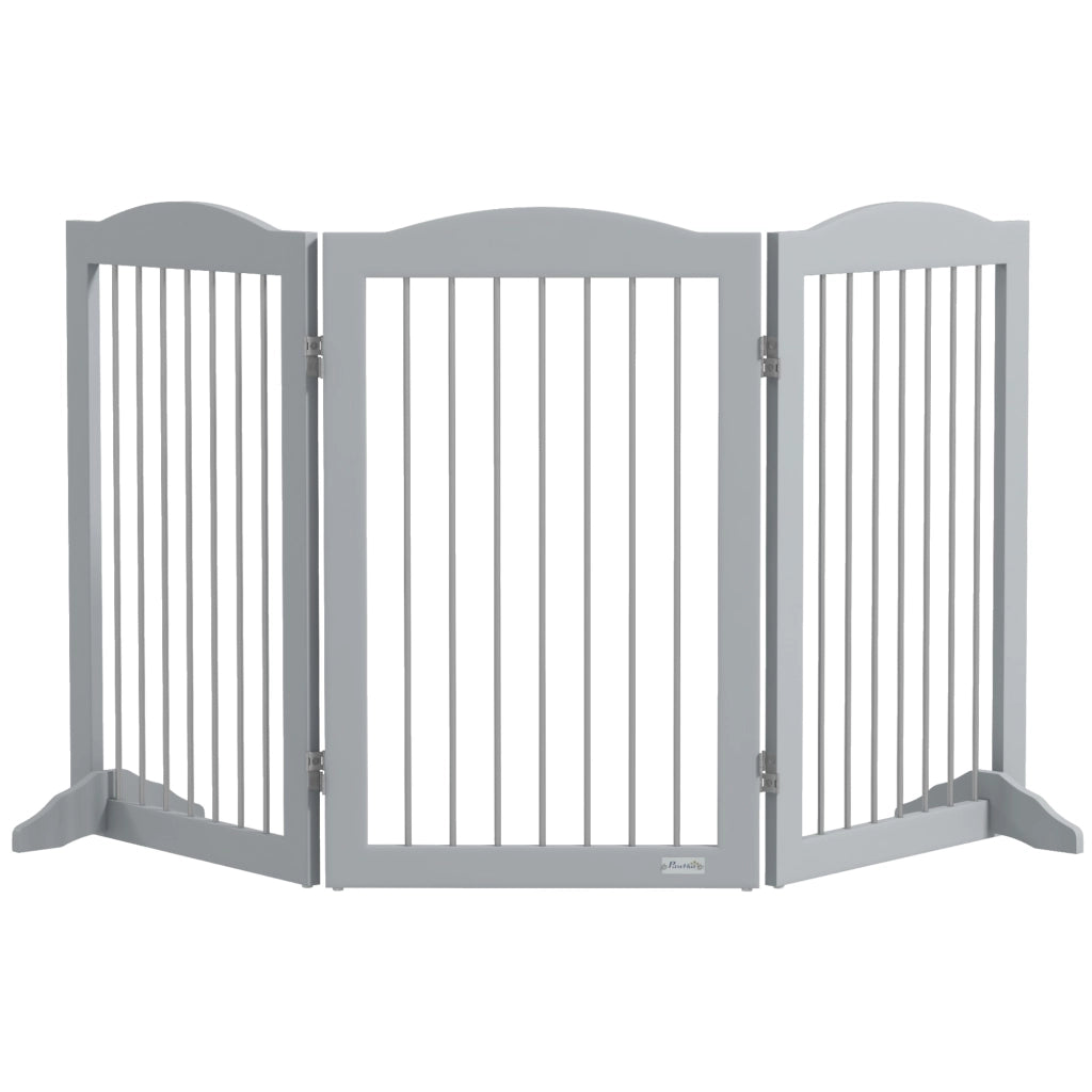 Barriera di Sicurezza per Cani ¨C Minimal ¨C Grigio 154x30x80 cm