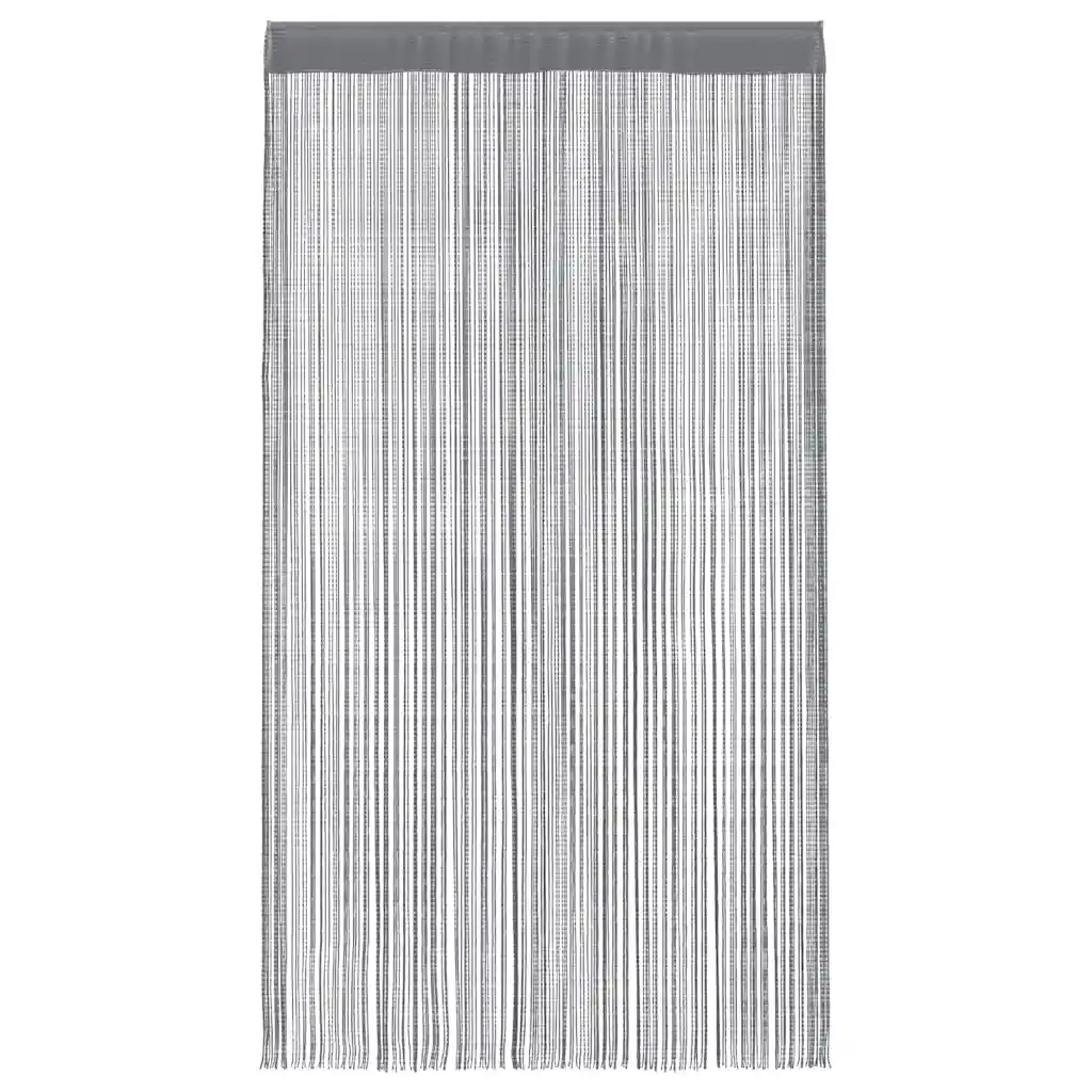 Tende a fili 2 pz Antracite 140x250 cm 4102052