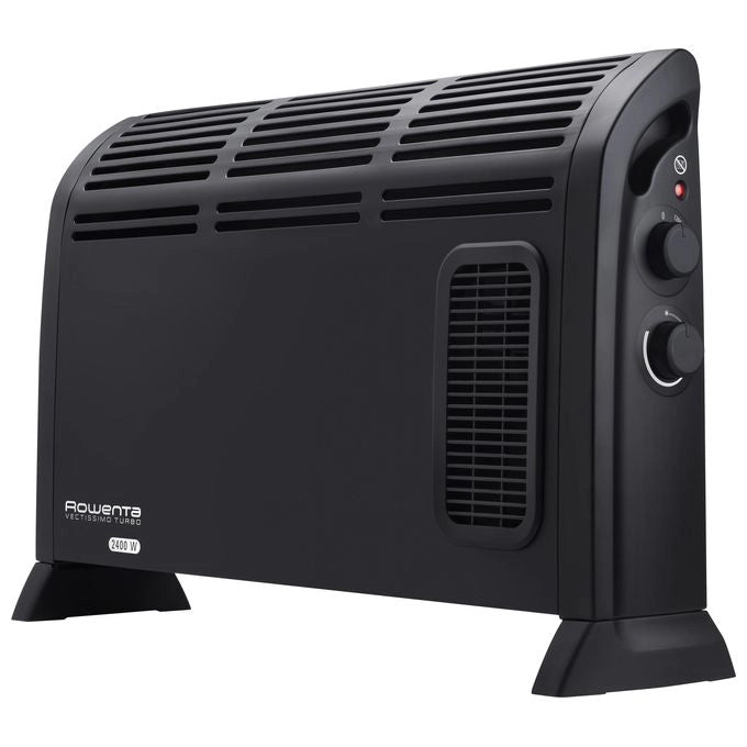 Rowenta CO3035F1 Vectissimo Termoconvettore 2400 W 2 Livelli 30 m² Termostato Regolabile colore Nero