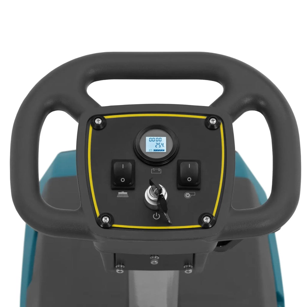 Lavasciuga pavimenti/lavapavimenti professionale senza fili larghezza 40 cm 2200 m²/h guida manuale acciaio 14_0008249