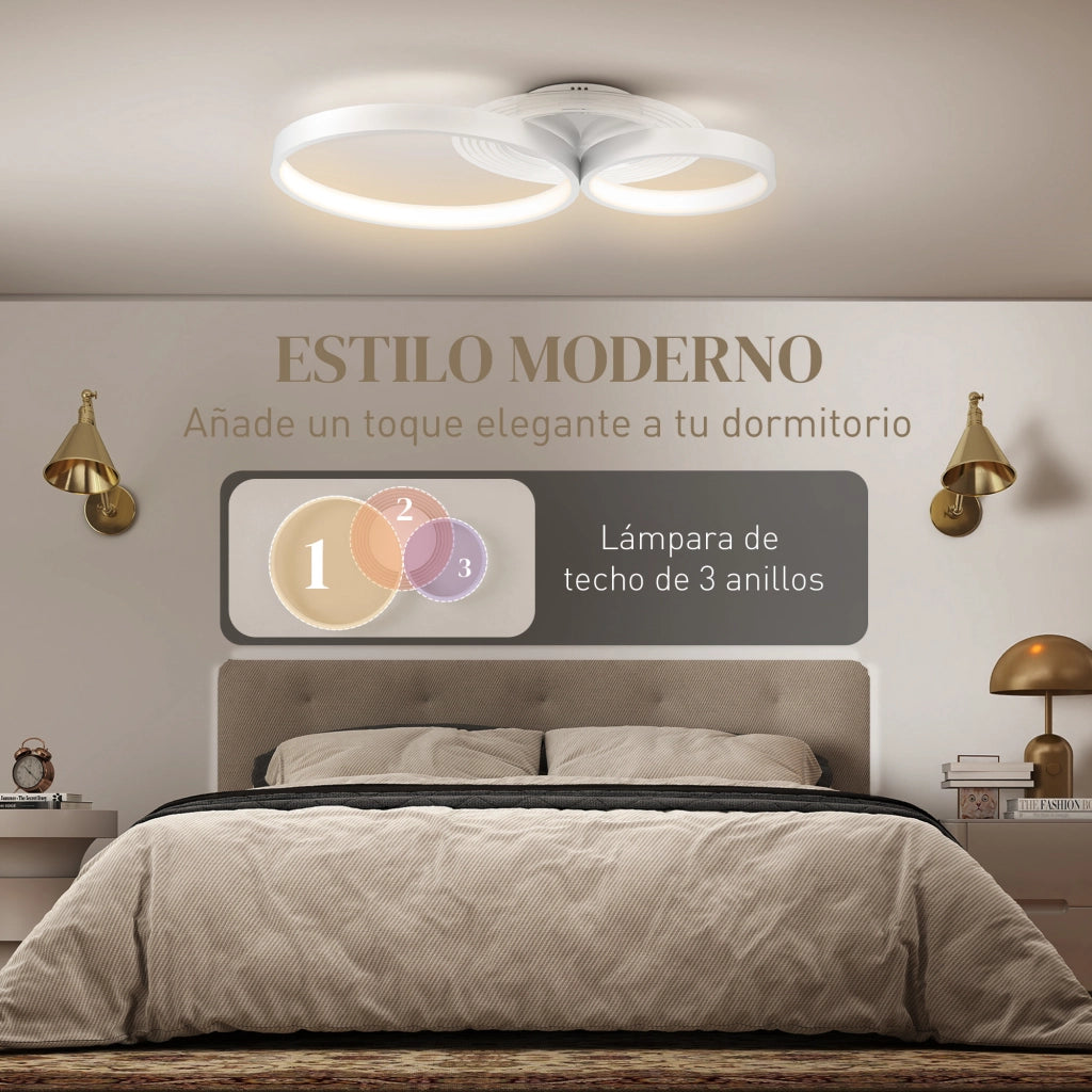 Lampada a Soffitto LED 40W ¨C Minimal ¨C Bianco 3000K/4000K/6500K