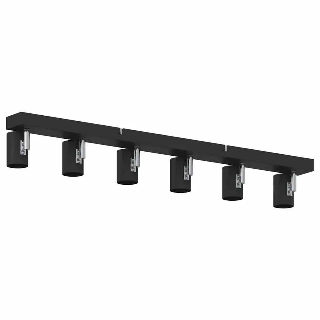 Faretto da soffitto Nero 73 x 6,5 x 11,5 cm Metallo 4108188